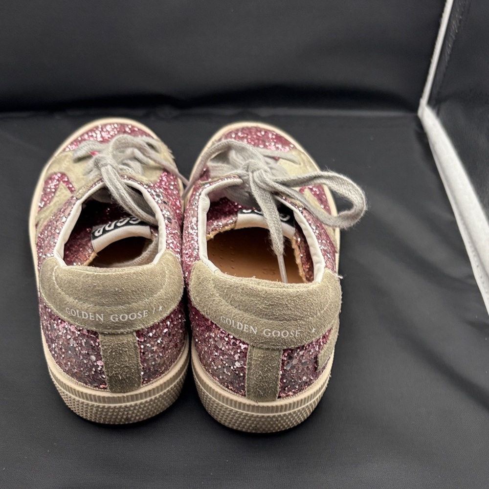 Golden Goose superstar in Glitter Pink Women's Sneakers size 35 - Picture 4 of 11